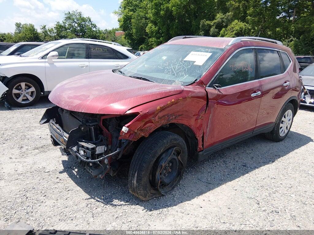 KNMAT2MV0GP722387 2016 NISSAN ROGUE photo no. 2