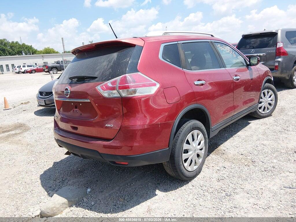 KNMAT2MV0GP722387 2016 NISSAN ROGUE photo no. 4