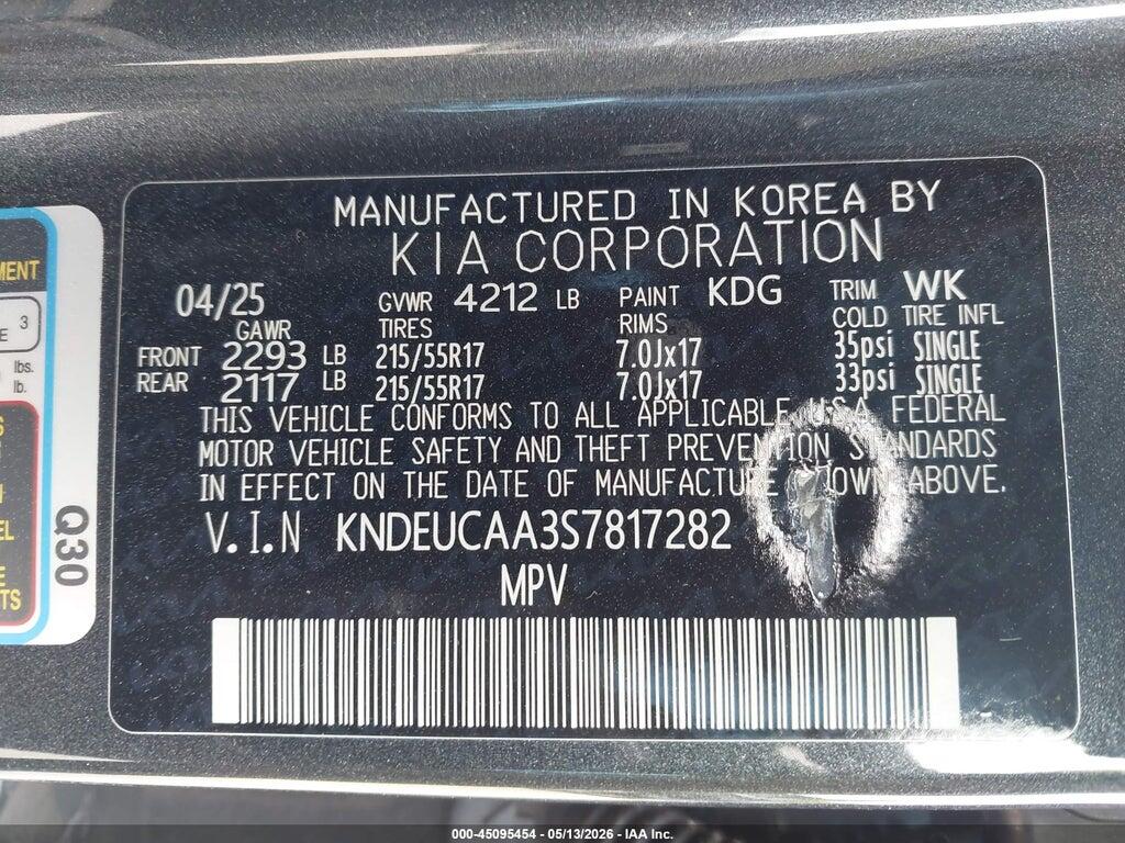 KNDEUCAA3S7817282 2025 KIA SELTOS photo no. 9