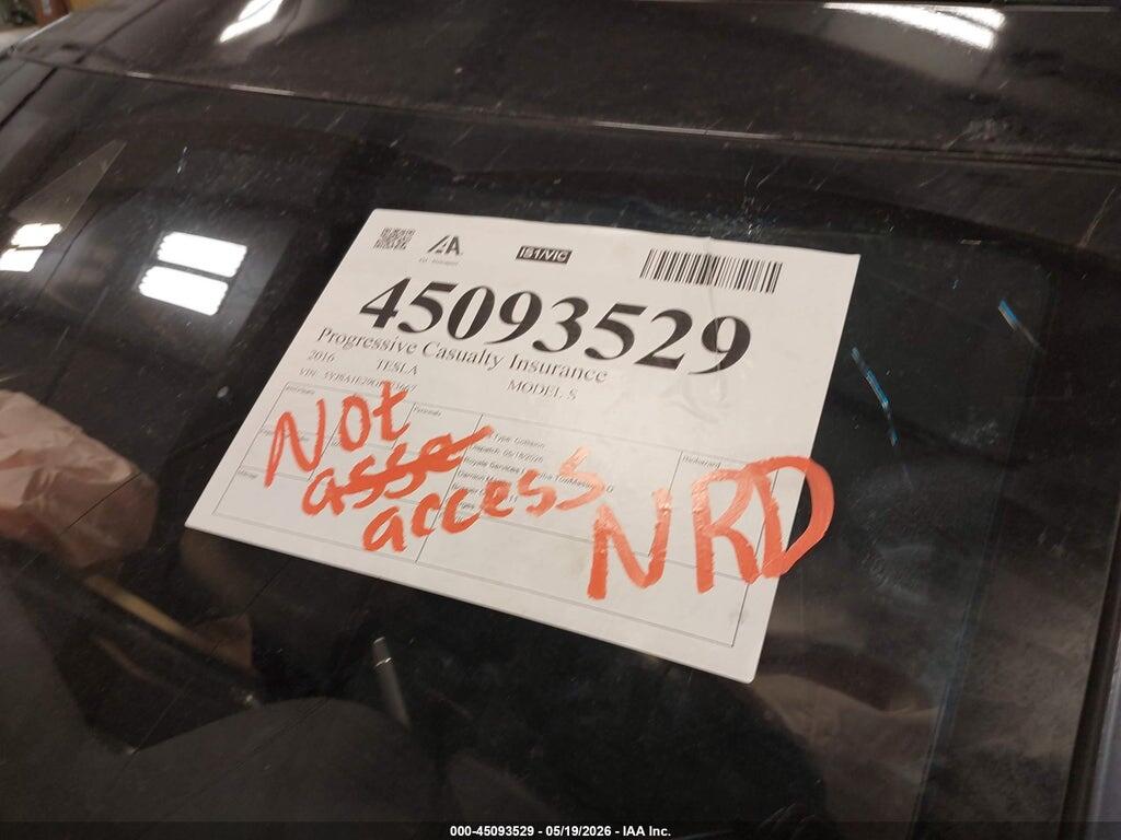 5YJSA1E29GF123667 2016 TESLA MODEL S photo no. 7
