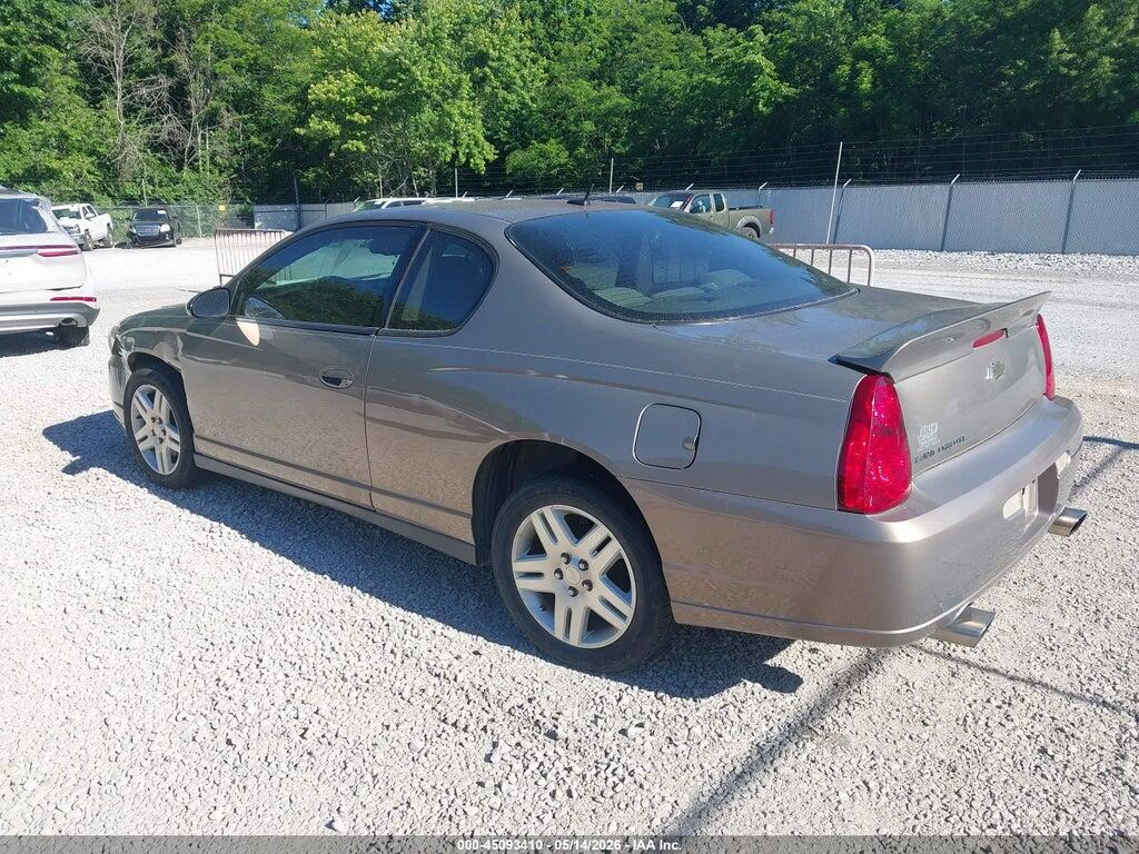 2G1WK151X69223536 2006 CHEVROLET MONTE CARLO photo no. 3