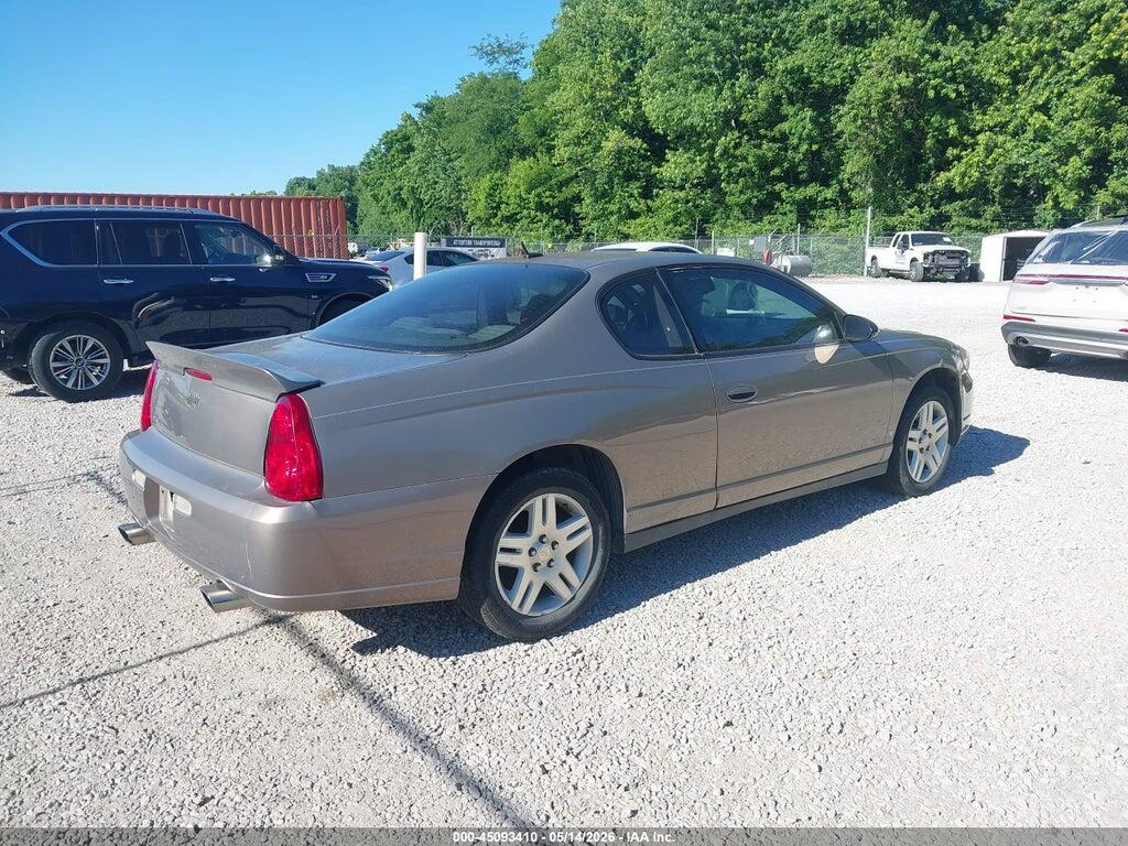 2G1WK151X69223536 2006 CHEVROLET MONTE CARLO photo no. 4
