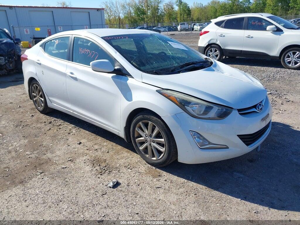 5NPDH4AE3GH661126 2016 HYUNDAI ELANTRA photo no. 1