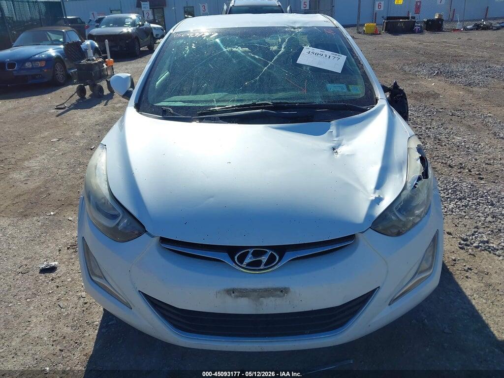 5NPDH4AE3GH661126 2016 HYUNDAI ELANTRA photo no. 12