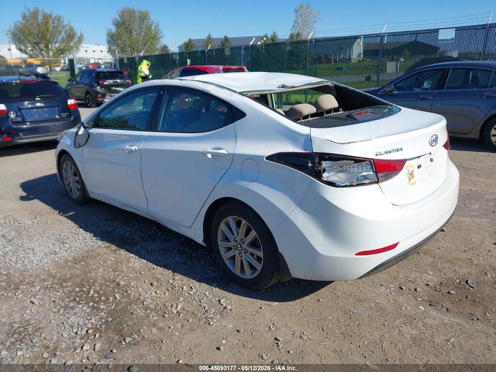 5NPDH4AE3GH661126 2016 HYUNDAI ELANTRA photo no. 3