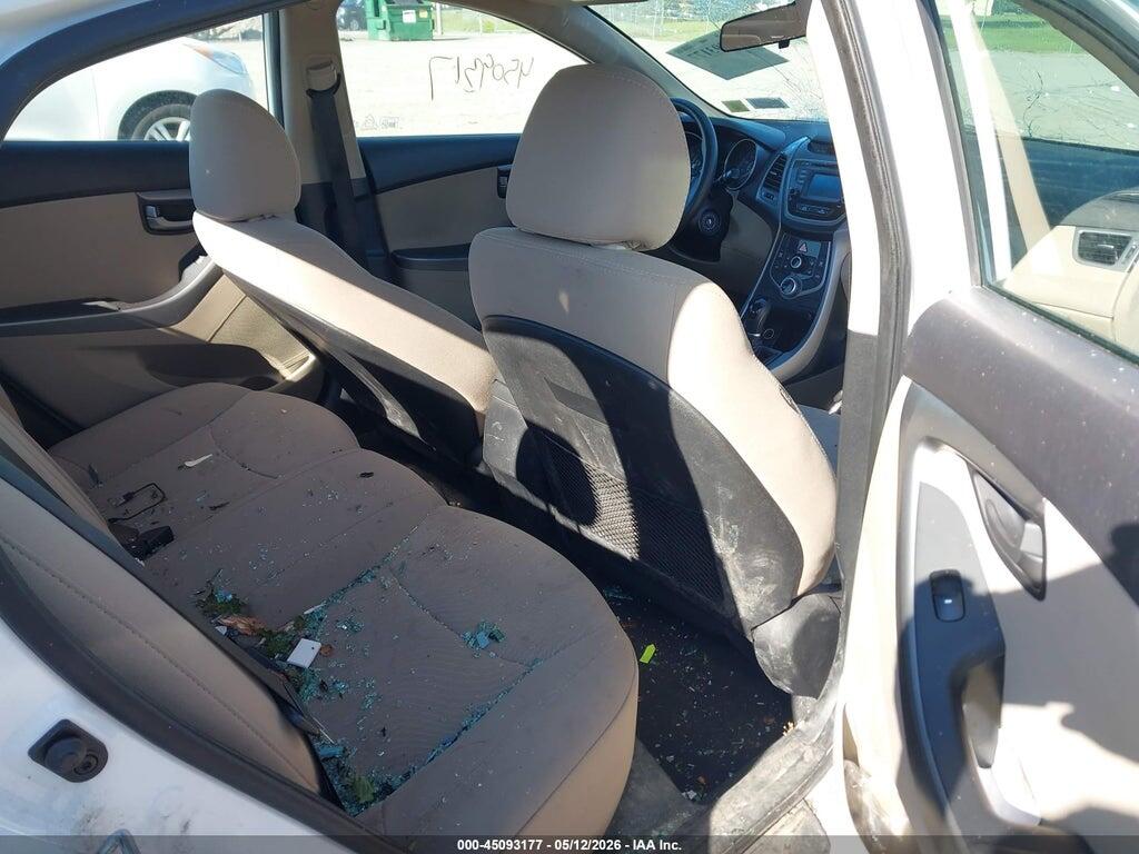 5NPDH4AE3GH661126 2016 HYUNDAI ELANTRA photo no. 8
