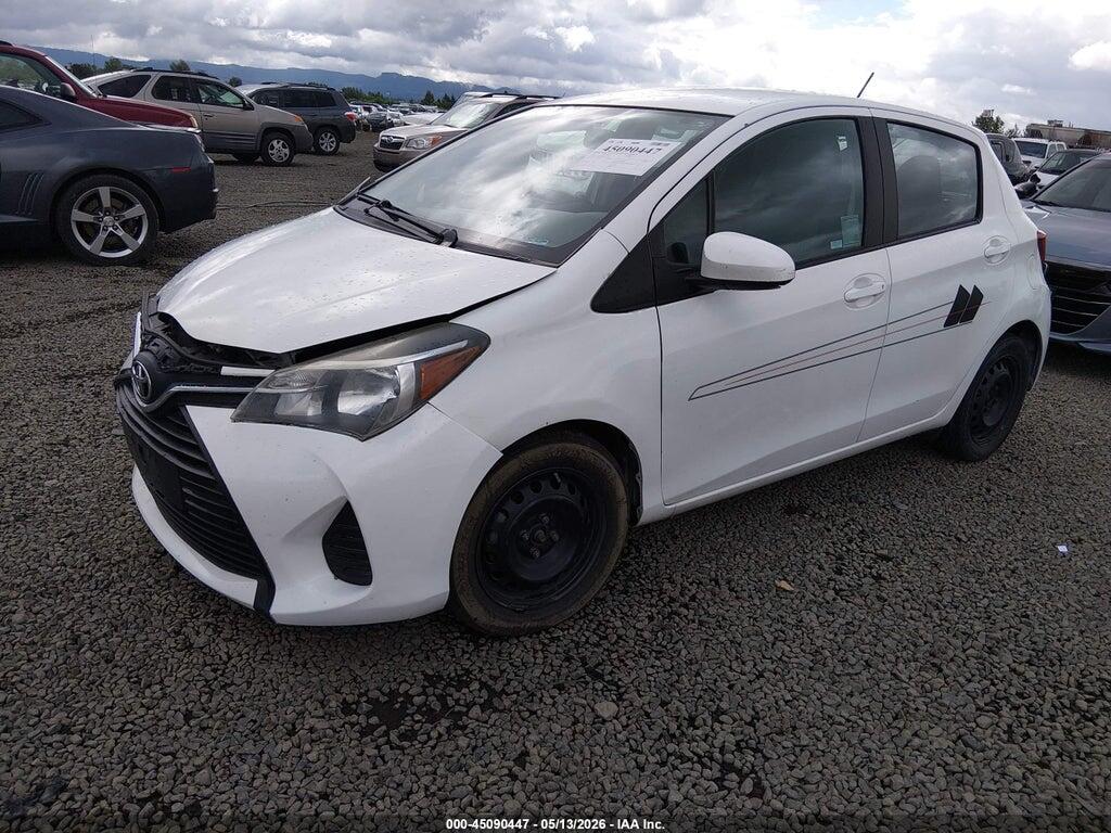 VNKKTUD3XFA041421 2015 TOYOTA YARIS photo no. 2