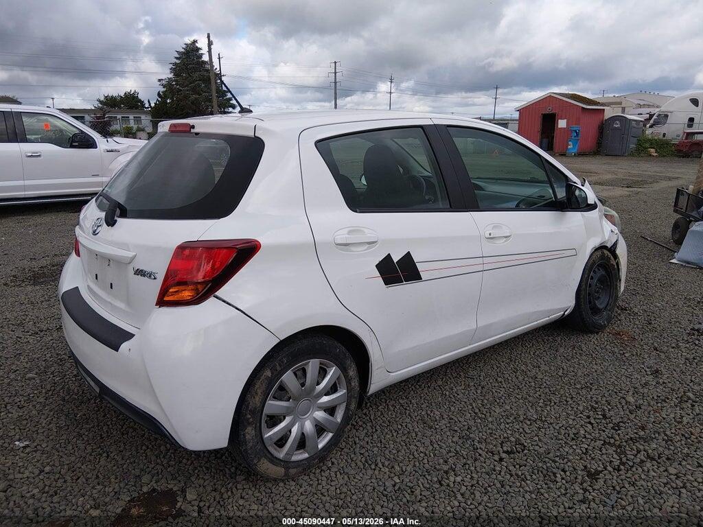 VNKKTUD3XFA041421 2015 TOYOTA YARIS photo no. 4