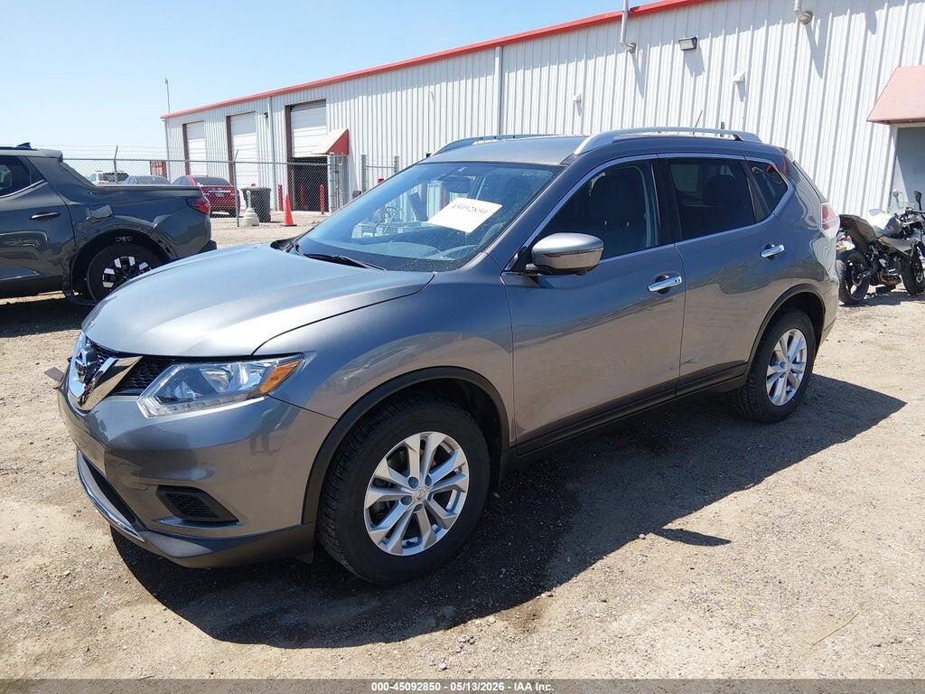 KNMAT2MT1GP713910 2016 NISSAN ROGUE photo no. 2