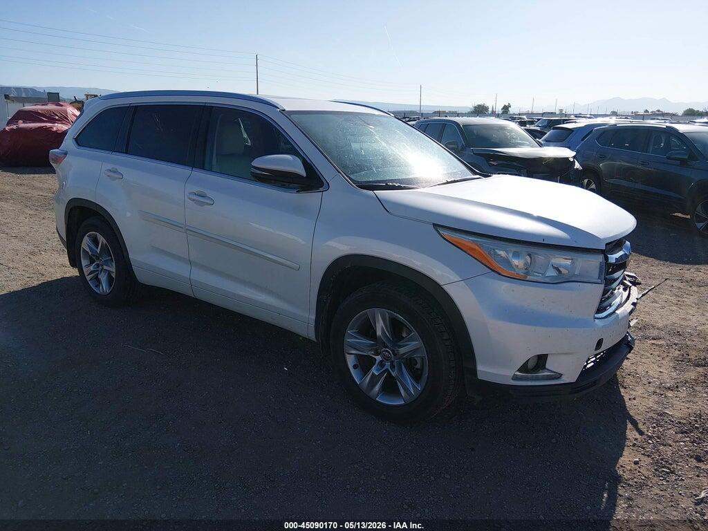 5TDDKRFH3GS279478 2016 TOYOTA HIGHLANDER photo no. 1