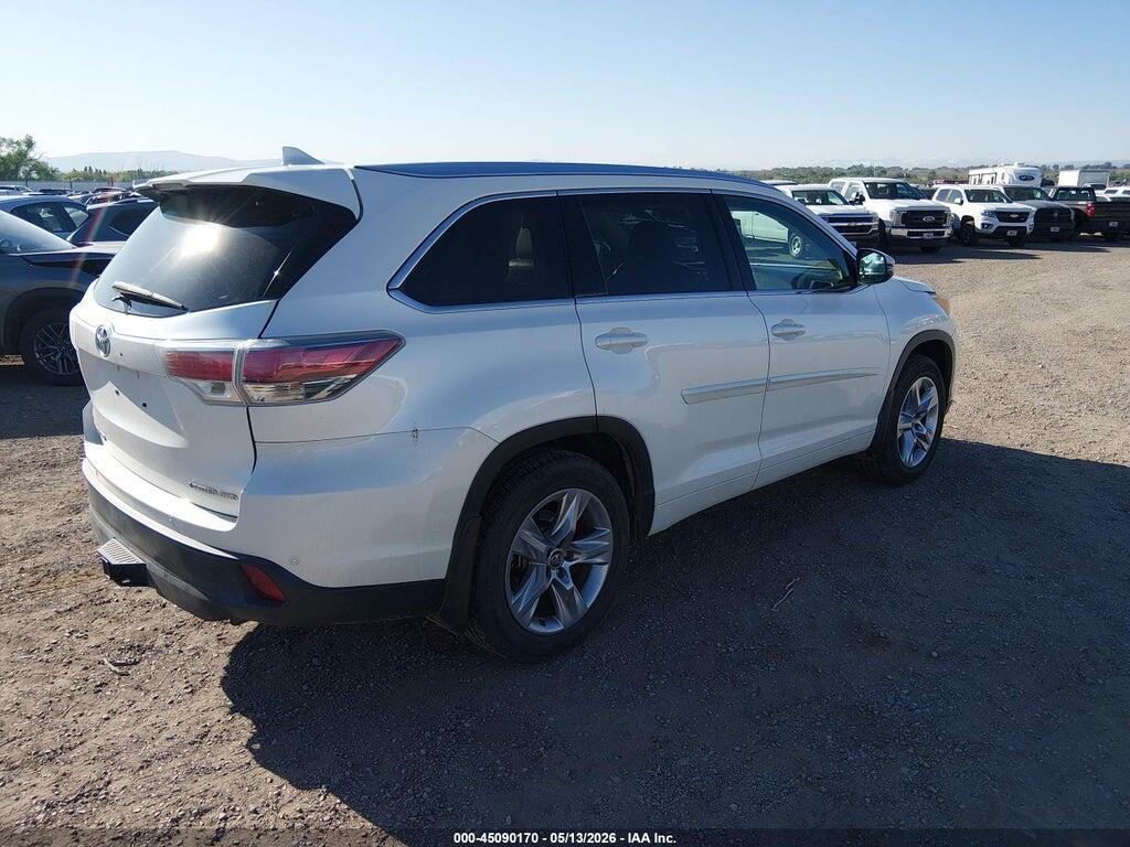 5TDDKRFH3GS279478 2016 TOYOTA HIGHLANDER photo no. 4
