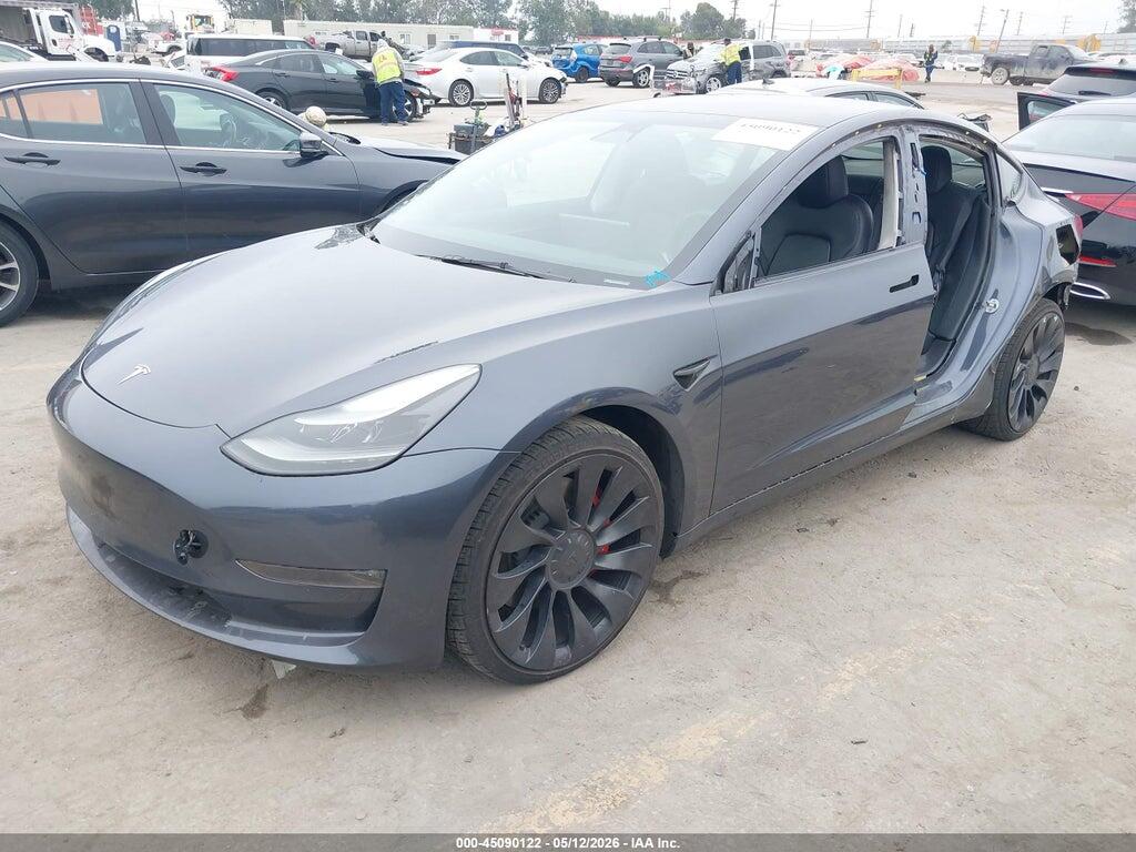 5YJ3E1EC9PF491543 2023 TESLA MODEL 3 photo no. 2