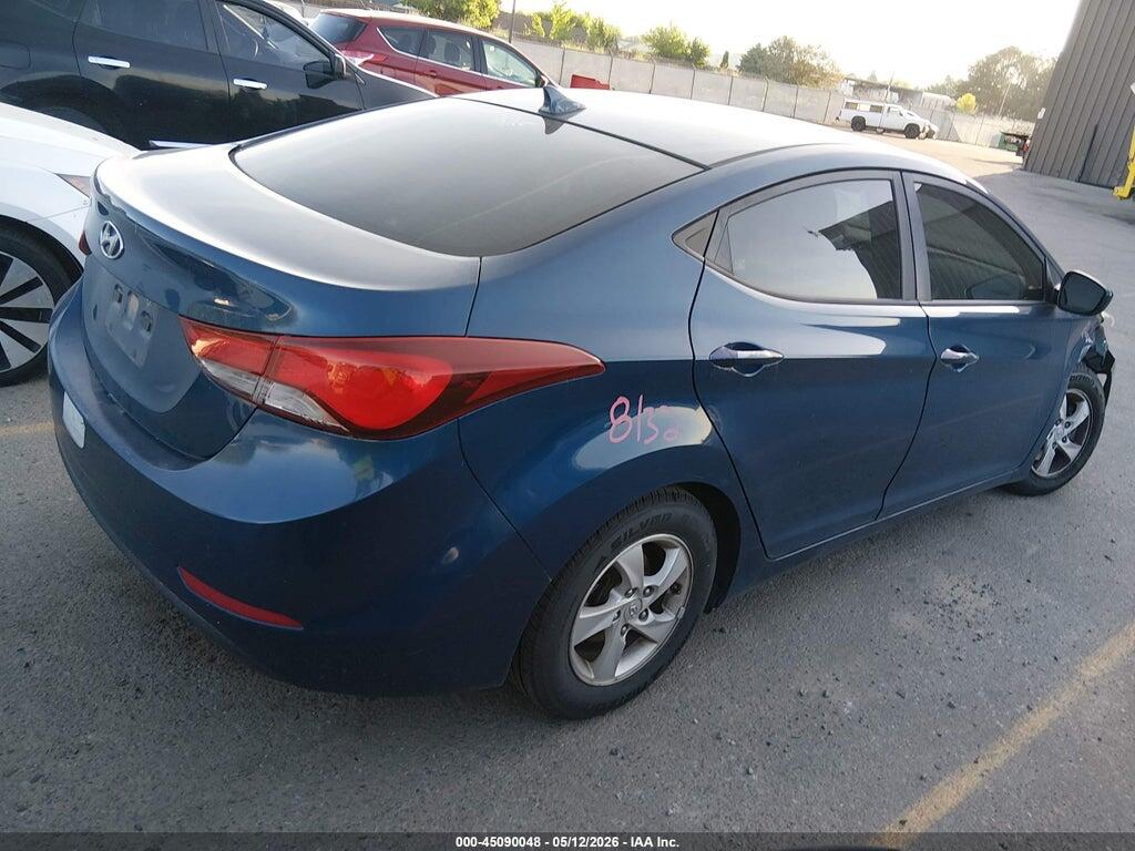 KMHDH4AE9EU199329 2014 HYUNDAI ELANTRA photo no. 4