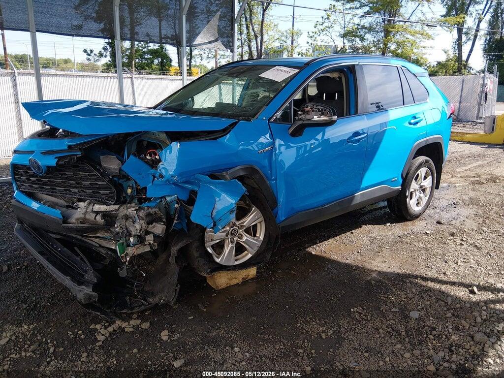 2T3RWRFV2KW008466 2019 TOYOTA RAV4 HYBRID photo no. 2