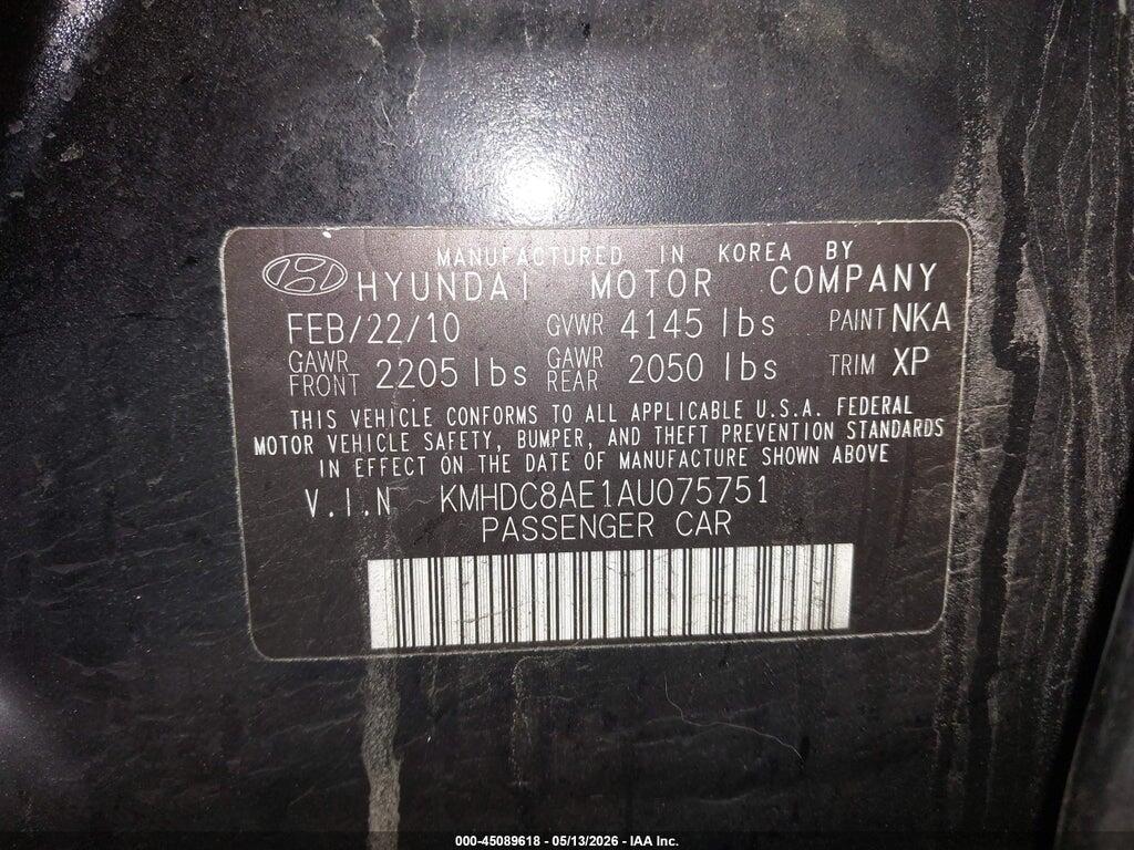 KMHDC8AE1AU075751 2010 HYUNDAI ELANTRA TOURING photo no. 9