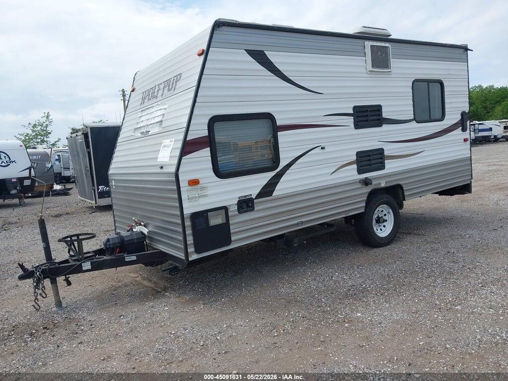 4X4TCK714EK020708 2014 FOREST RIVER CHEROKEE WOLF PUP 17 photo no. 2