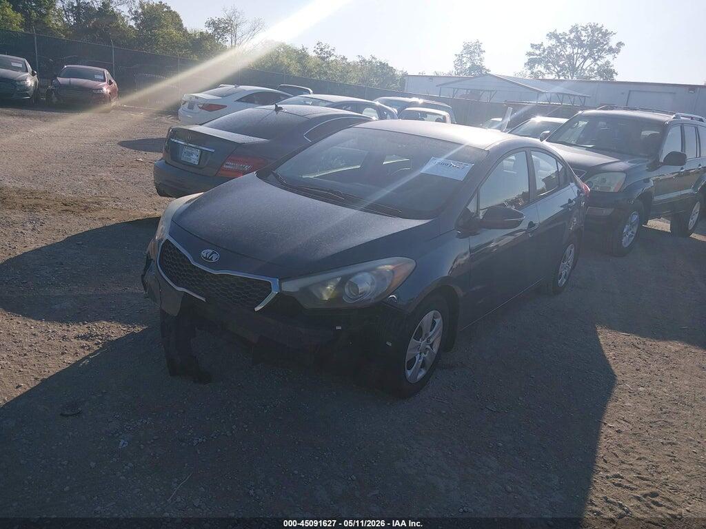 KNAFX4A67F5287734 2015 KIA FORTE photo no. 2