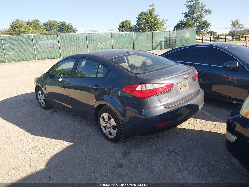KNAFX4A67F5287734 2015 KIA FORTE photo no. 3