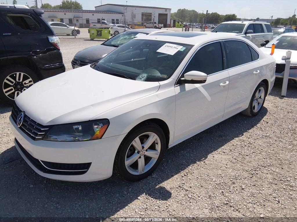 1VWBN7A38DC059245 2013 VOLKSWAGEN PASSAT photo no. 2