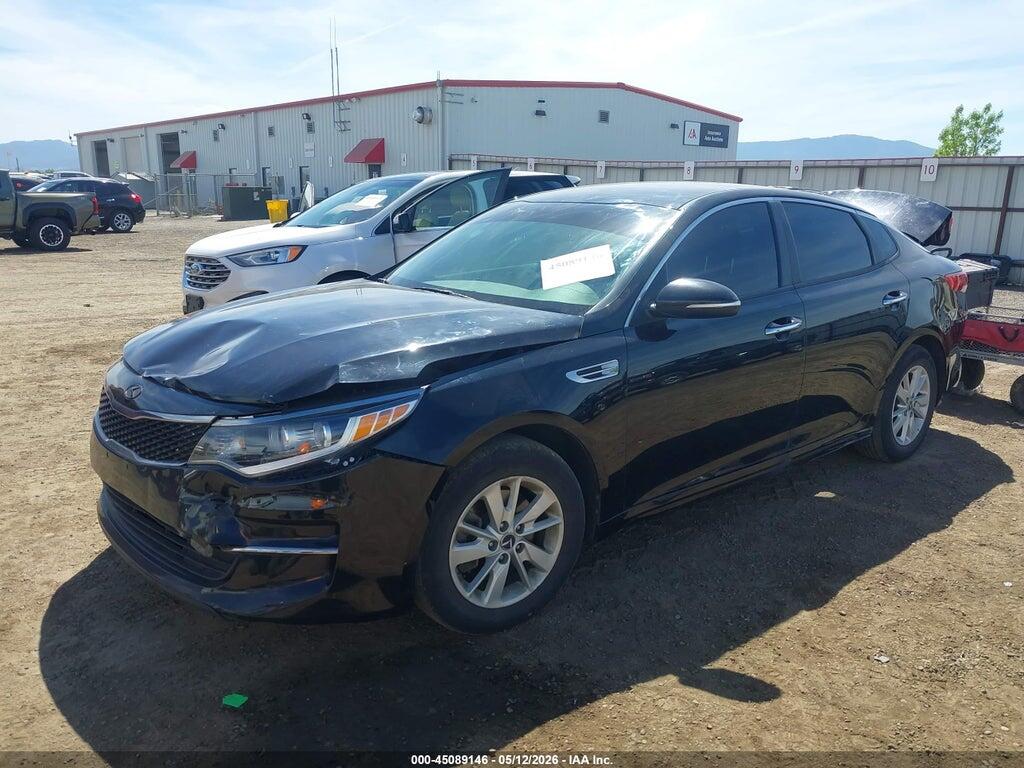 KNAGT4L34G5110885 2016 KIA OPTIMA photo no. 2