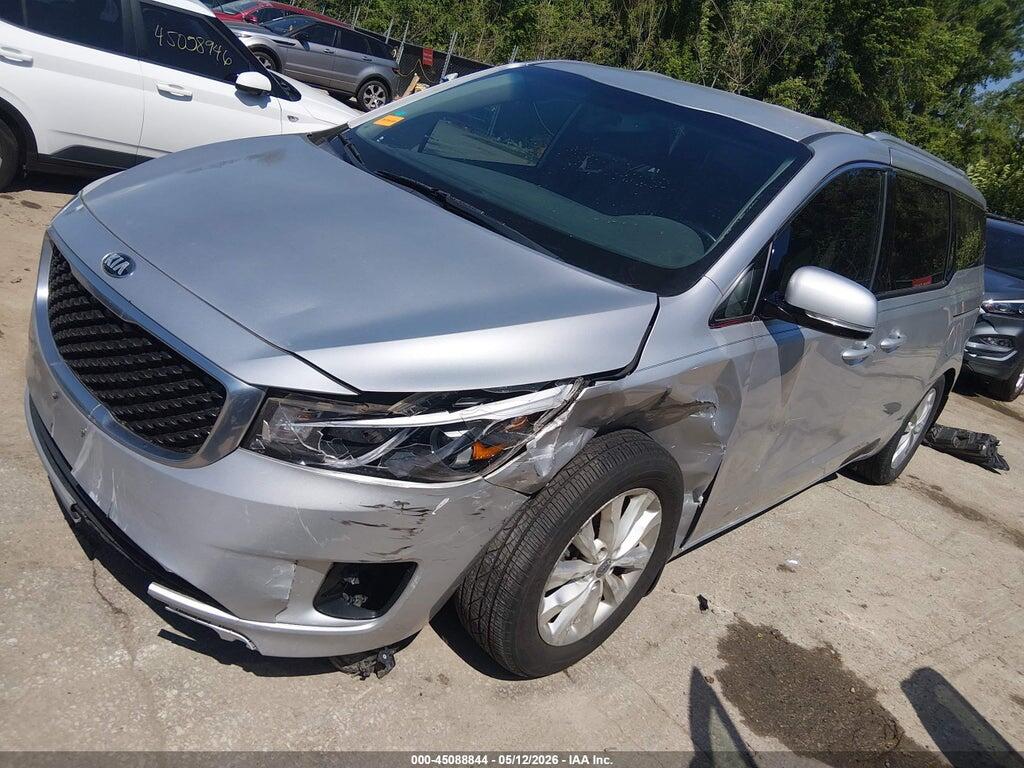 KNDMC5C11G6157733 2016 KIA SEDONA photo no. 2