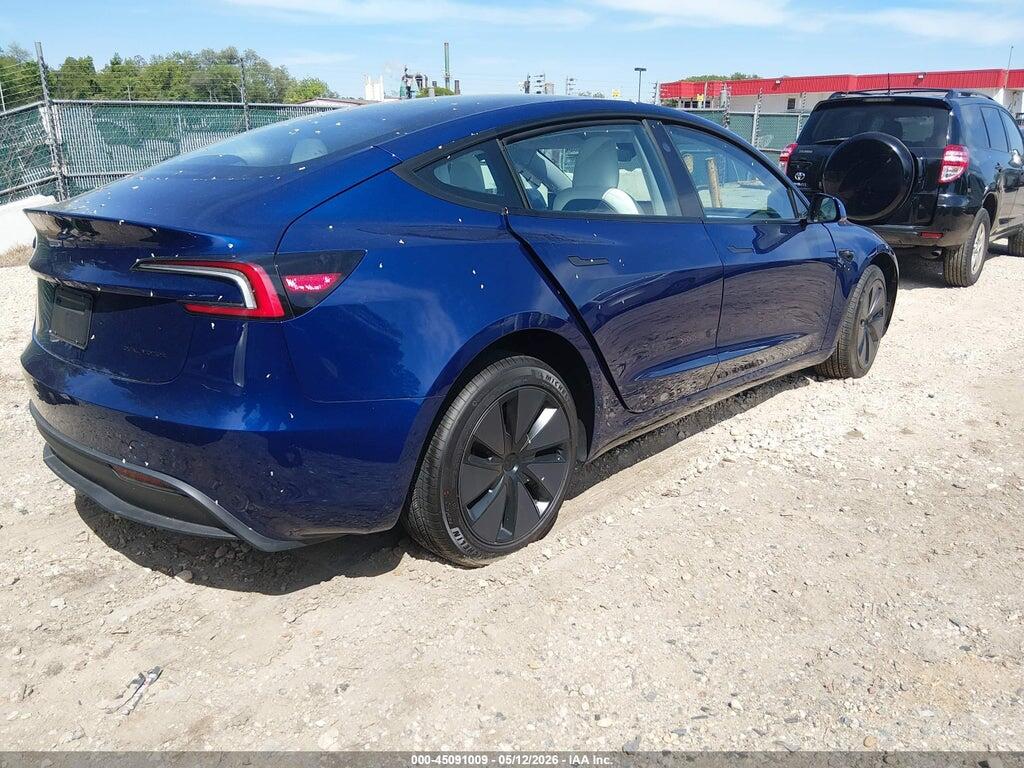 5YJ3E1EB0TF151294 2026 TESLA MODEL 3 photo no. 4