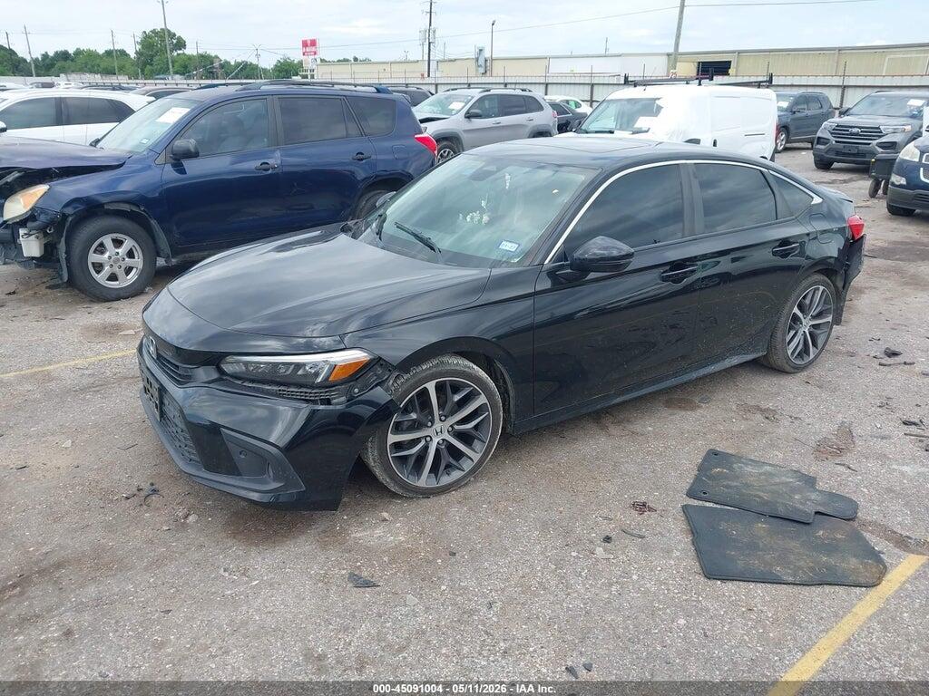 2HGFE1F9XNH302732 2022 HONDA CIVIC photo no. 2