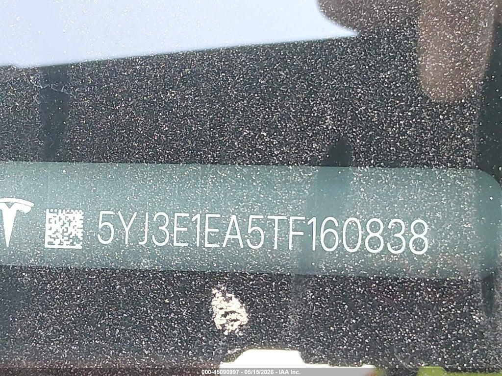 5YJ3E1EA5TF160838 2026 TESLA MODEL 3 photo no. 9