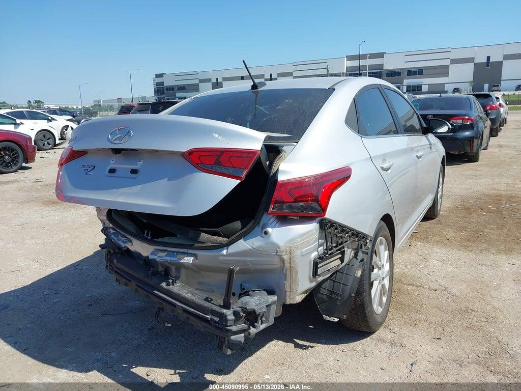 3KPC24A64NE189803 2022 HYUNDAI ACCENT photo no. 4