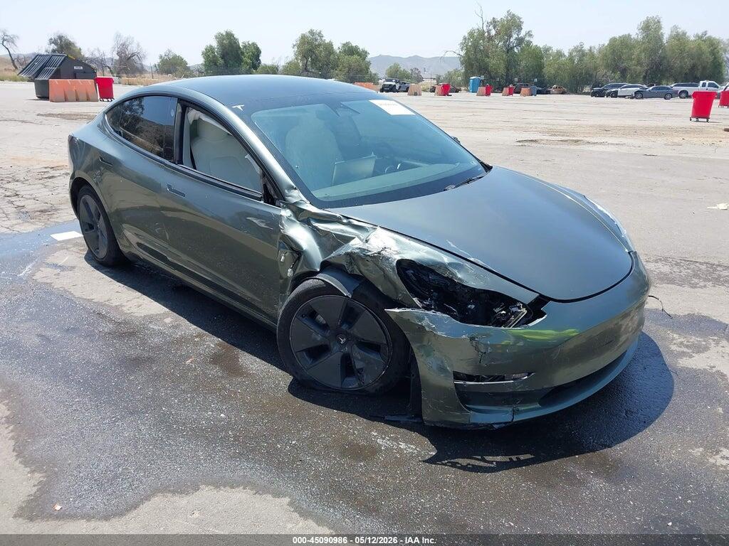 5YJ3E1EB7NF270656 2022 TESLA MODEL 3 photo no. 1