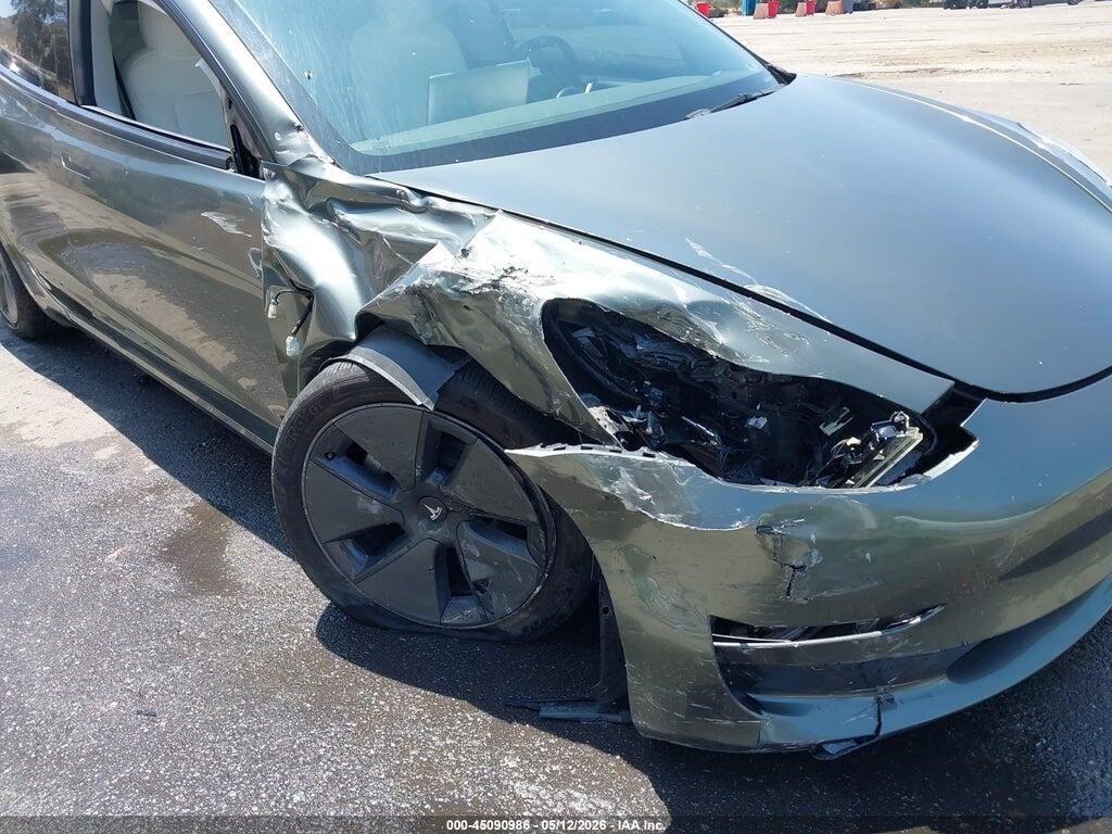 5YJ3E1EB7NF270656 2022 TESLA MODEL 3 photo no. 6