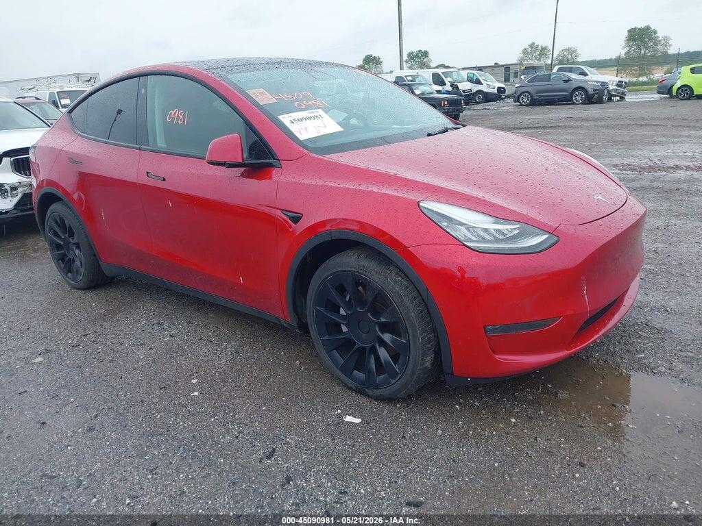 5YJYGAEE4MF155375 2021 TESLA MODEL Y photo no. 1
