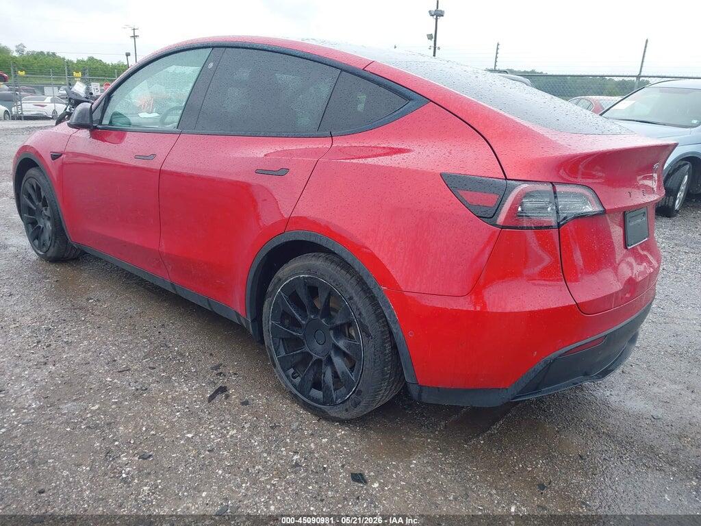 5YJYGAEE4MF155375 2021 TESLA MODEL Y photo no. 3