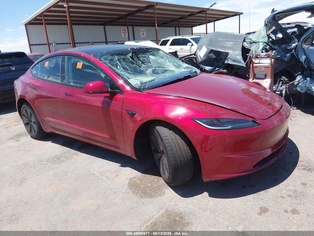5YJ3E1EB9TF133408 2026 TESLA MODEL 3 photo no. 1