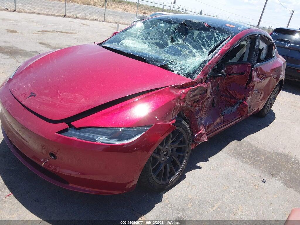5YJ3E1EB9TF133408 2026 TESLA MODEL 3 photo no. 2