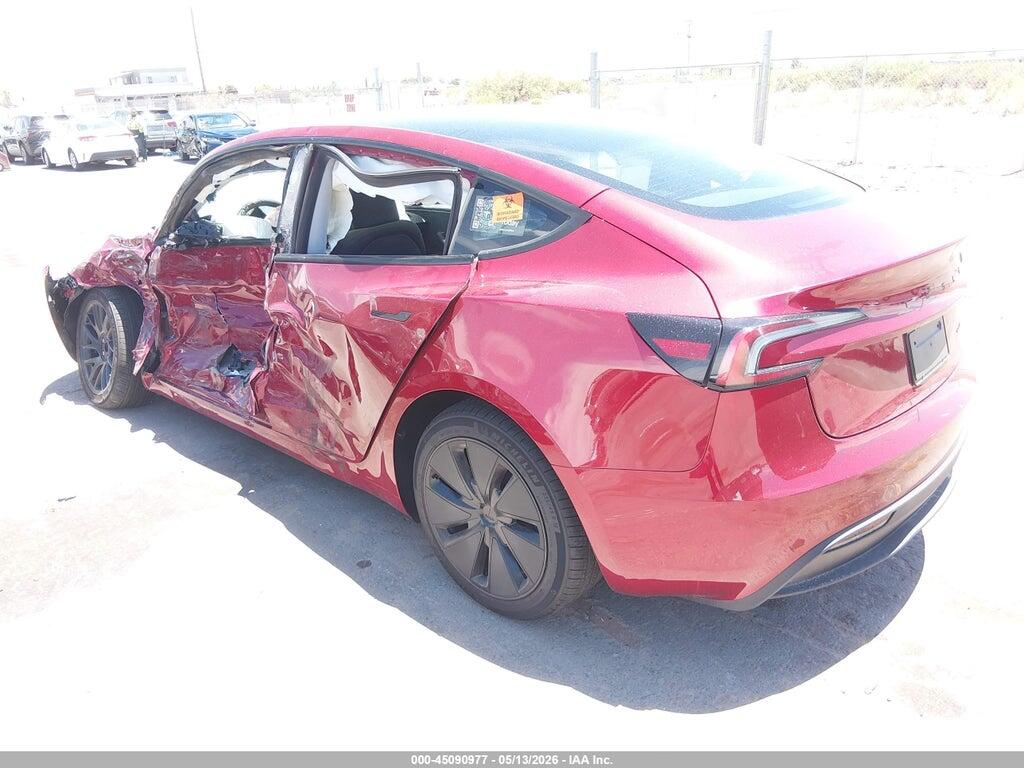 5YJ3E1EB9TF133408 2026 TESLA MODEL 3 photo no. 3