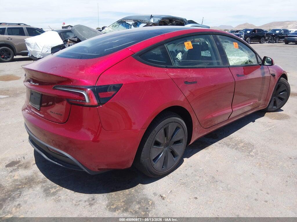5YJ3E1EB9TF133408 2026 TESLA MODEL 3 photo no. 4
