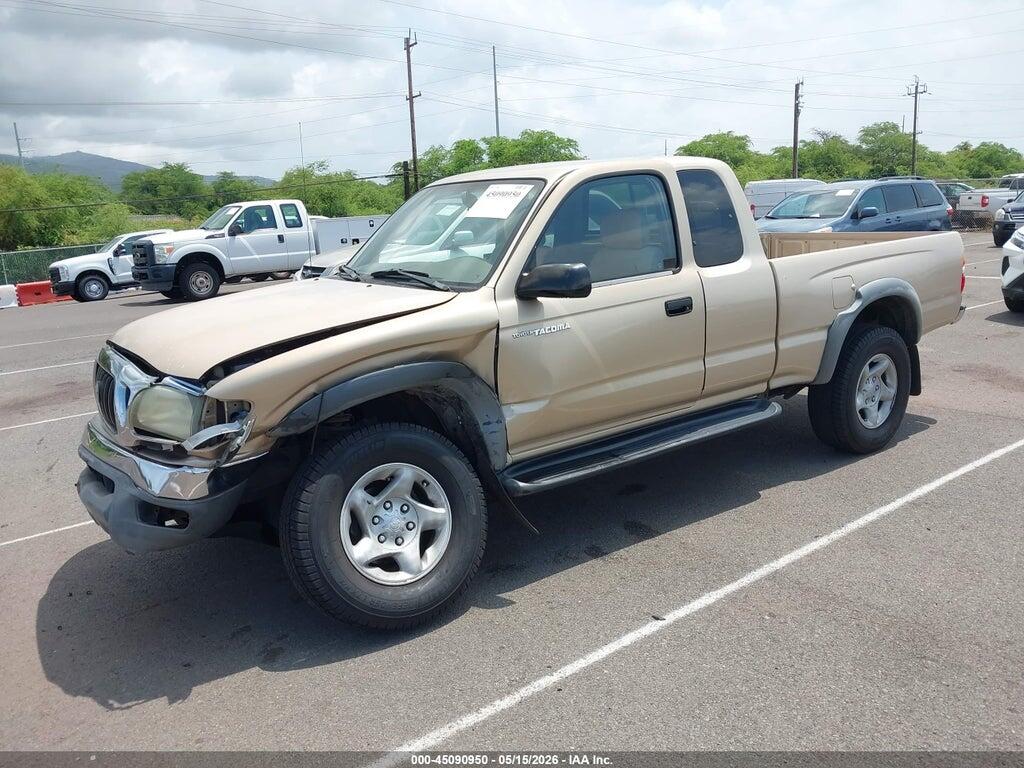 5TESN92N92Z012674 2002 TOYOTA TACOMA photo no. 2