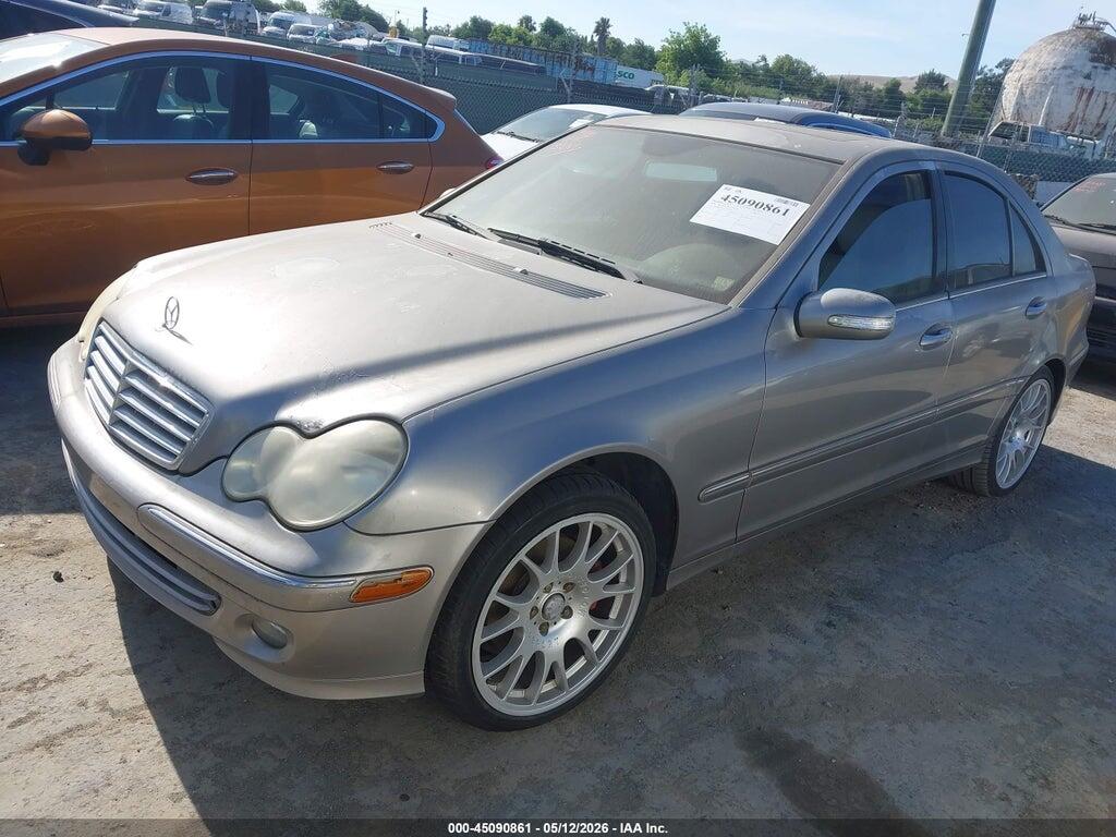 WDBRF54H56A841980 2006 MERCEDES-BENZ C 280 photo no. 2