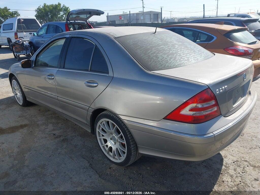 WDBRF54H56A841980 2006 MERCEDES-BENZ C 280 photo no. 3