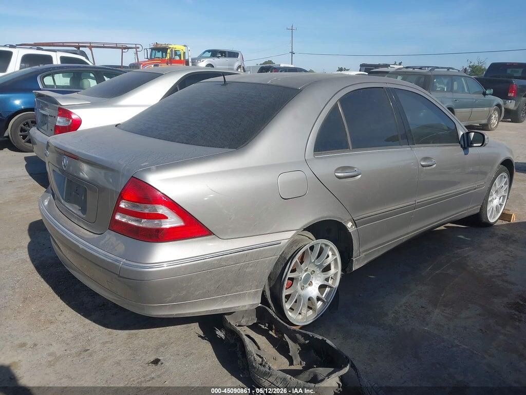 WDBRF54H56A841980 2006 MERCEDES-BENZ C 280 photo no. 4
