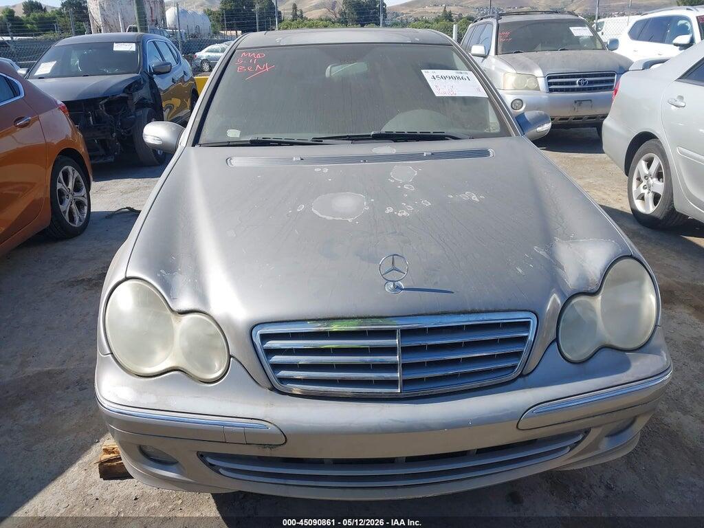 WDBRF54H56A841980 2006 MERCEDES-BENZ C 280 photo no. 6