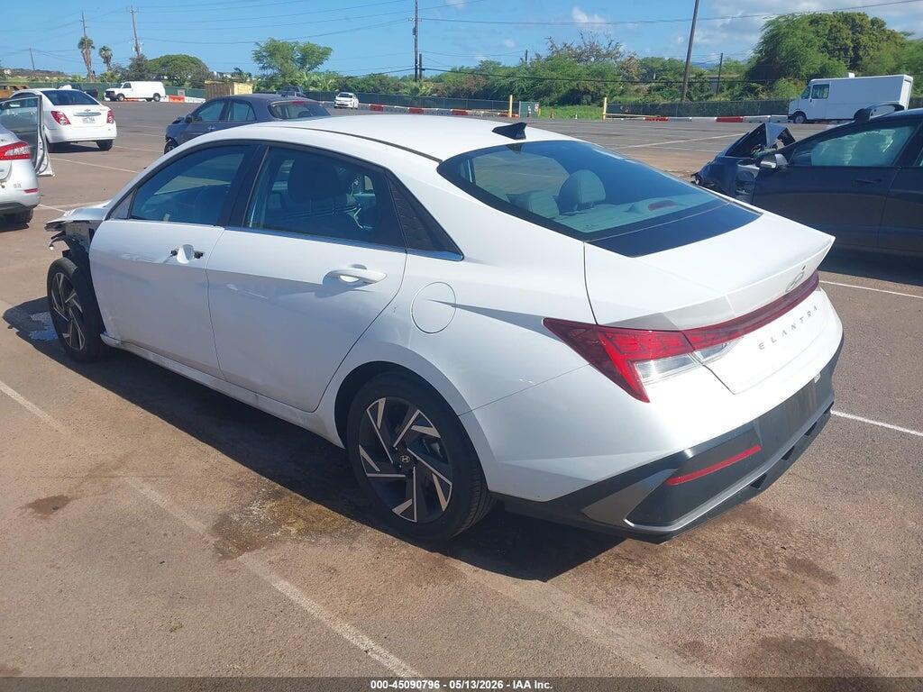 KMHLS4DG0SU022142 2025 HYUNDAI ELANTRA photo no. 3