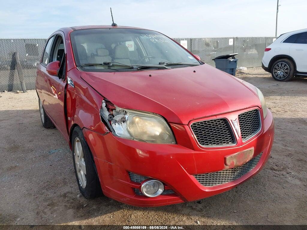 2009 PONTIAC G3 KL2TD66E09B654637