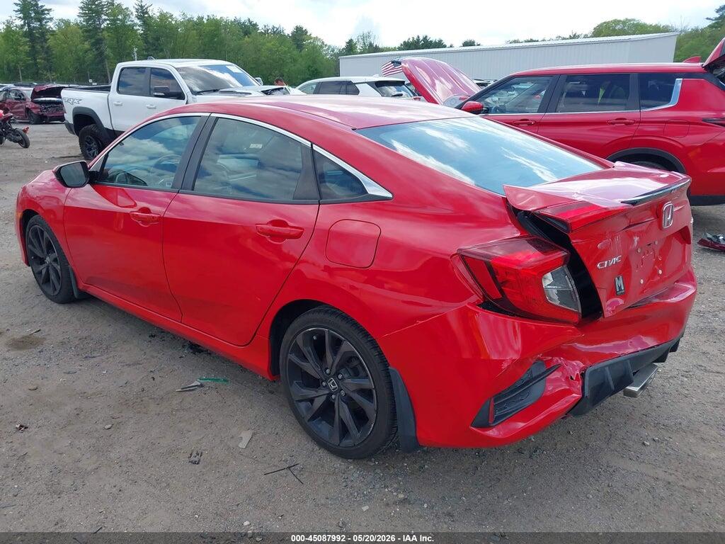2HGFC2F89KH508588 2019 HONDA CIVIC photo no. 3