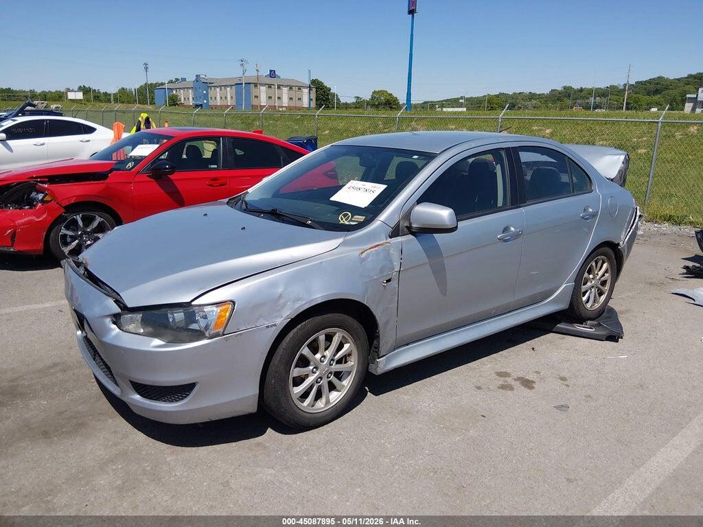 JA32U2FU8DU006760 2013 MITSUBISHI LANCER photo no. 2