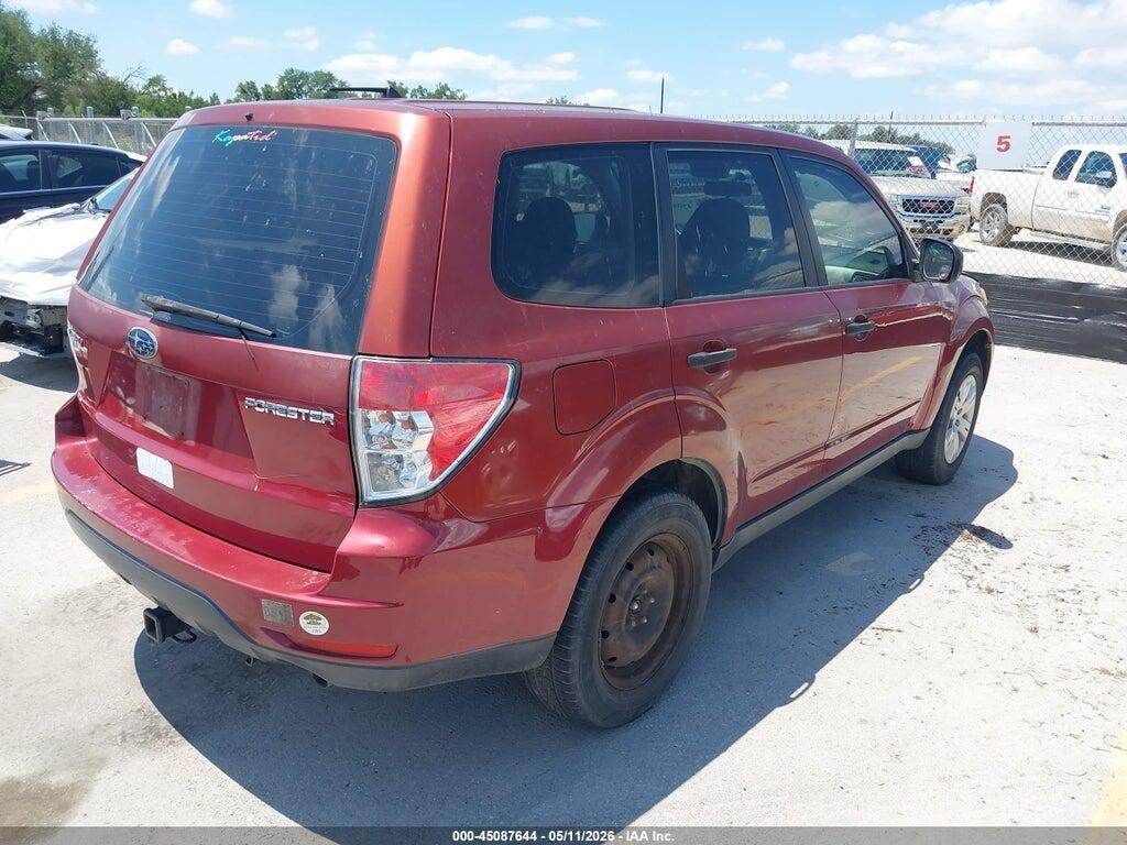 JF2SH61659H728517 2009 SUBARU FORESTER photo no. 4