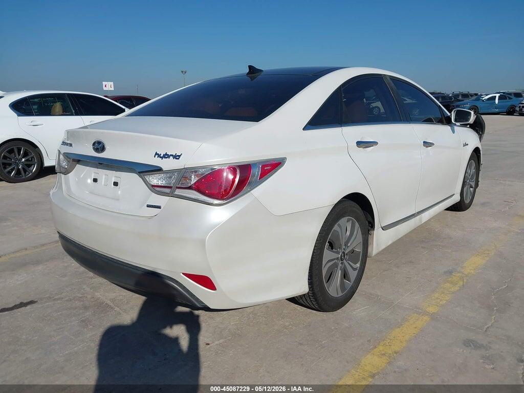 KMHEC4A44FA123224 2015 HYUNDAI SONATA HYBRID photo no. 4