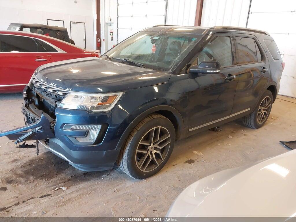 1FM5K8D85HGA86337 2017 FORD EXPLORER photo no. 2