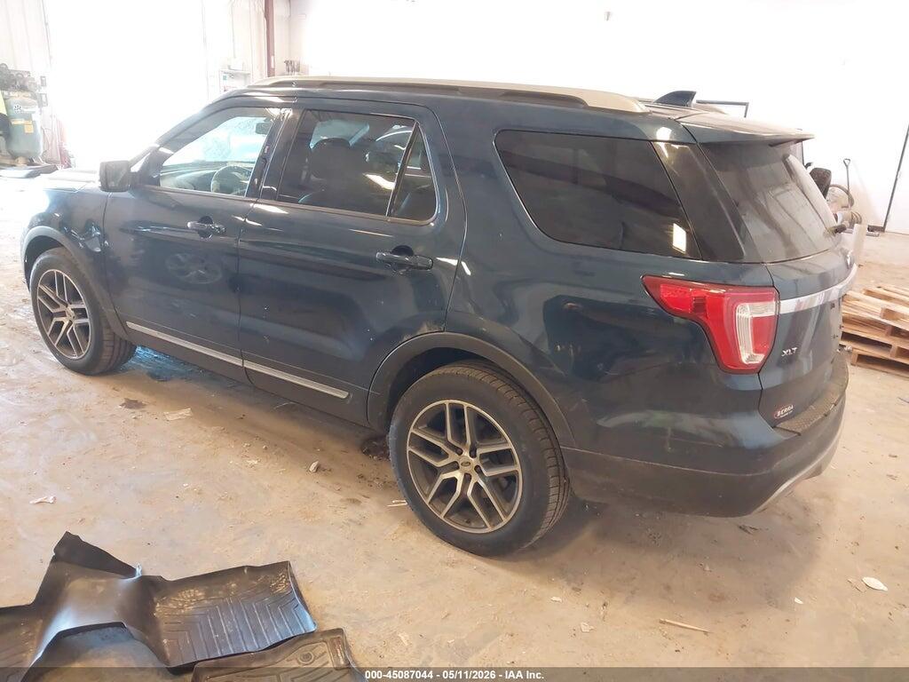 1FM5K8D85HGA86337 2017 FORD EXPLORER photo no. 3